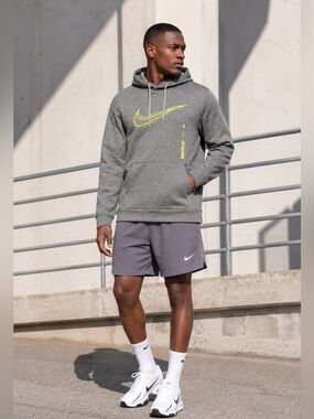 Nike Men’s Pullover Therma Fit GFX2 Fleece Lined Sweatshirt Hoodie Size XL